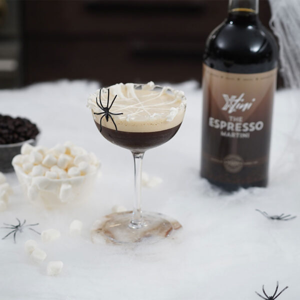 XtiniEspressoMartini-SpookyHalloweenCocktail Spooky Halloween Xtini Espresso Martini